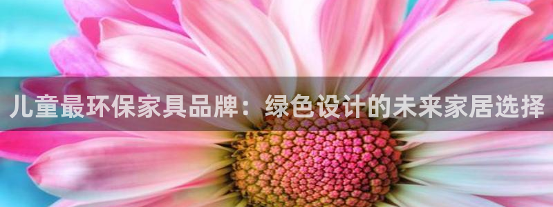 杏宇平台注册入口：儿童最环保家具品牌：绿色设计的未来家居选择
